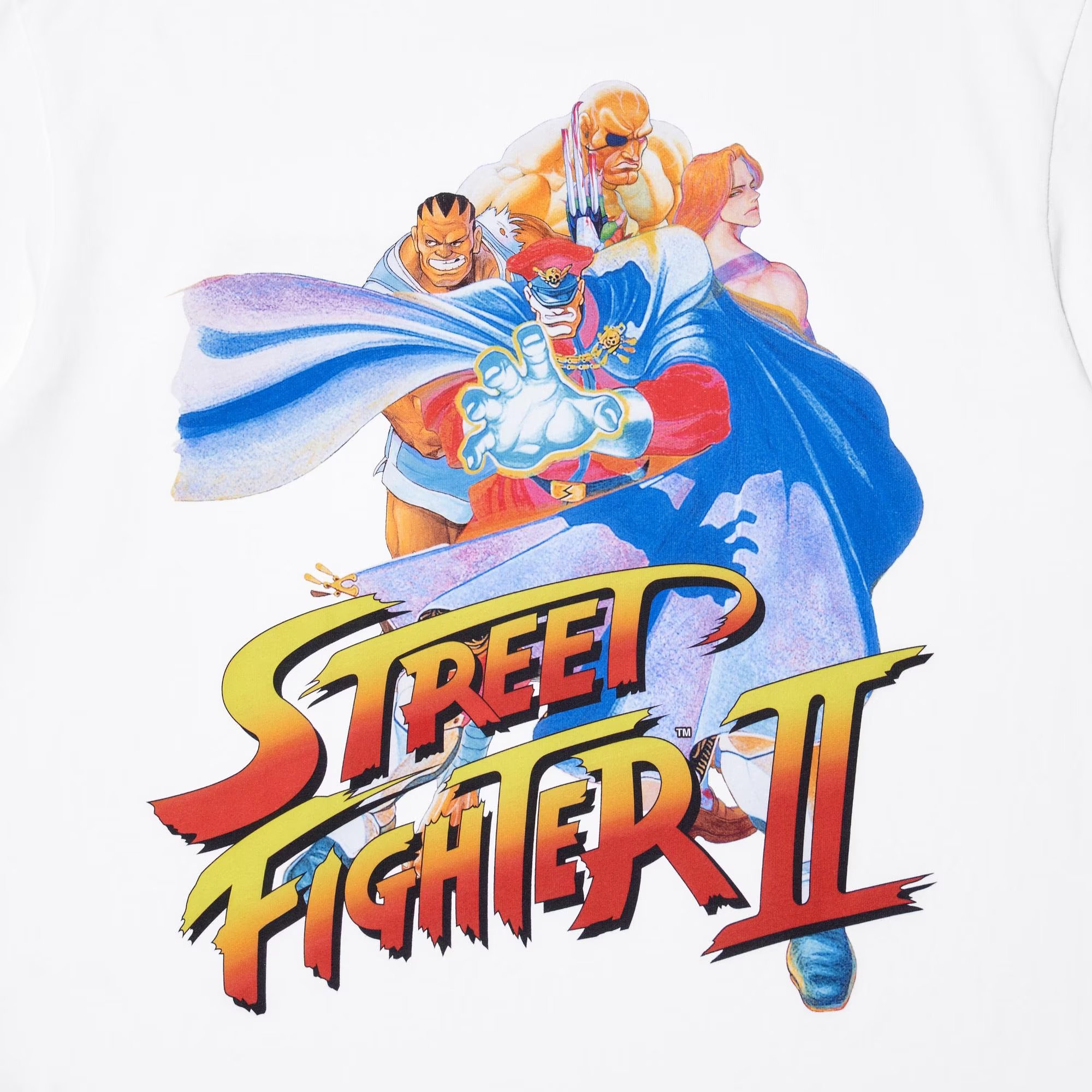 Футболка Uniqlo UT CAPCOM 40th - Street Fighter II, белый