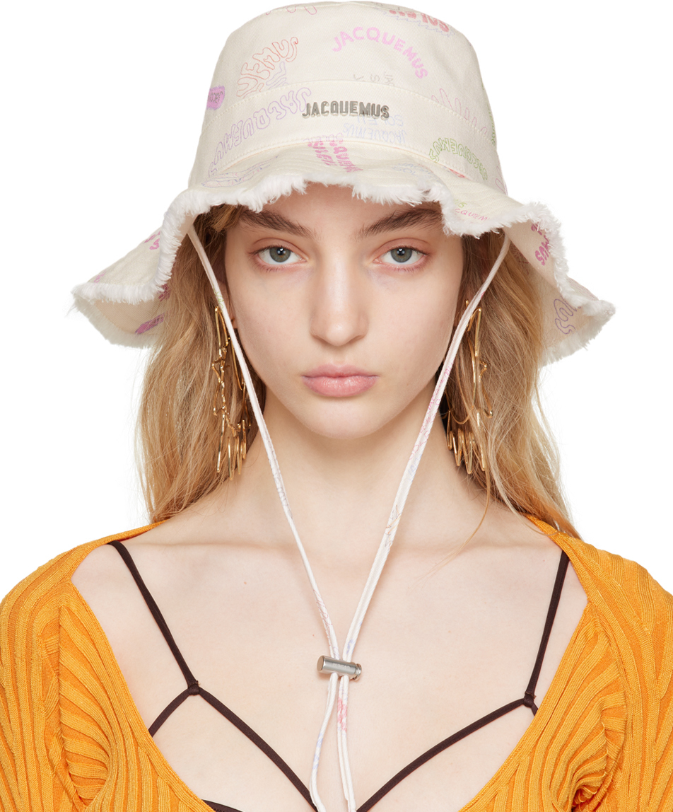 

Панама Off-White Le Raphia 'Le Bob Artichaut' Jacquemus