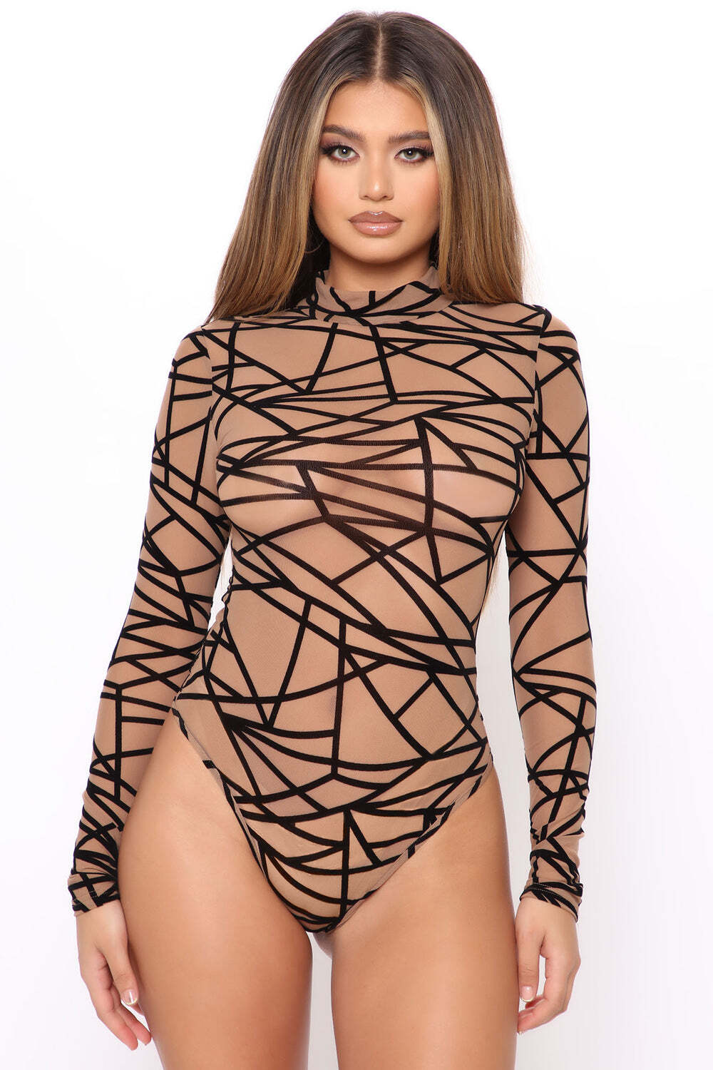 

Боди Fashion Nova VIT8112, мокко