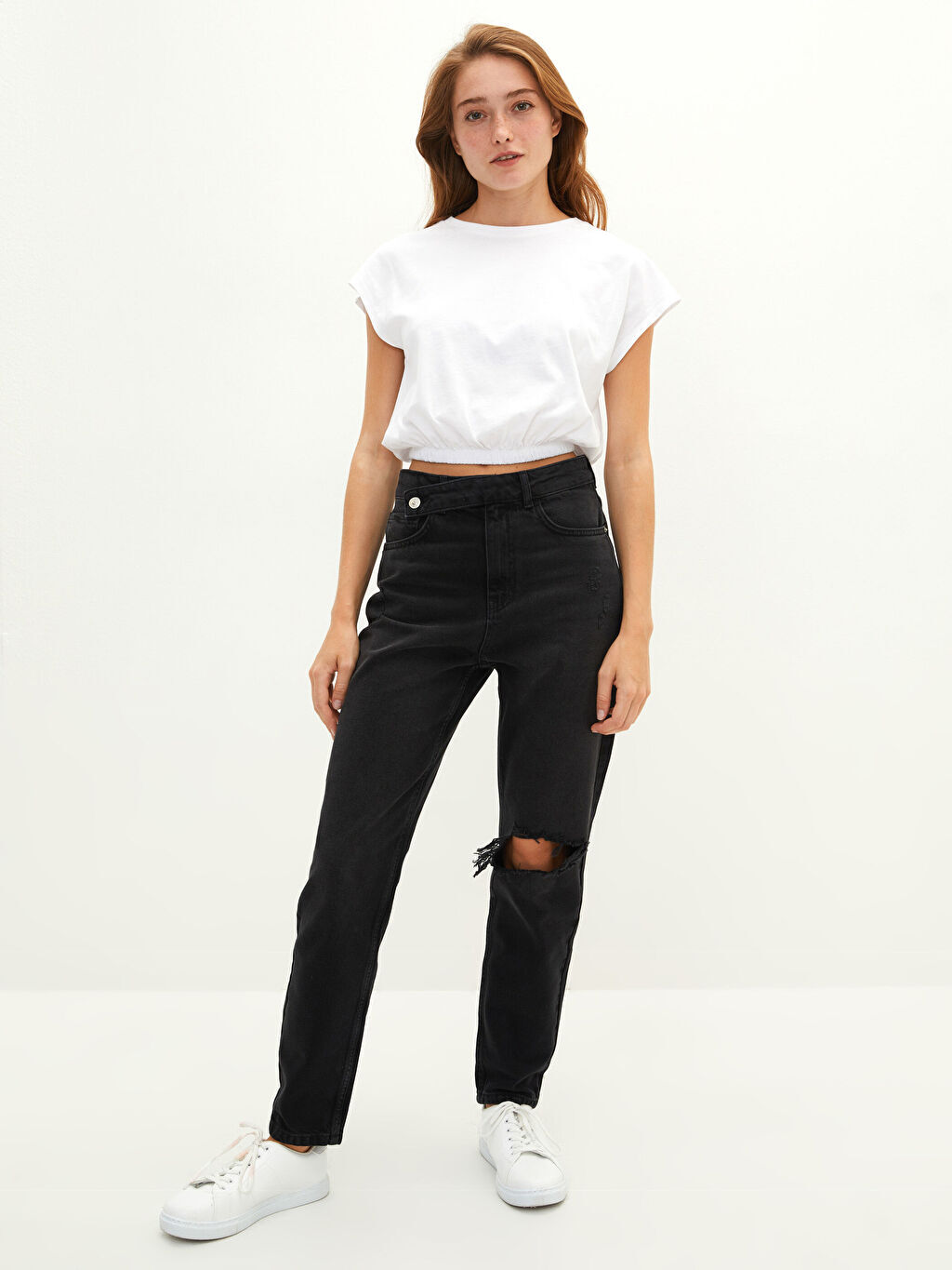 

Женские джинсы Rodeo с завышенной талией и карманами с высокой талией LCW Jeans
