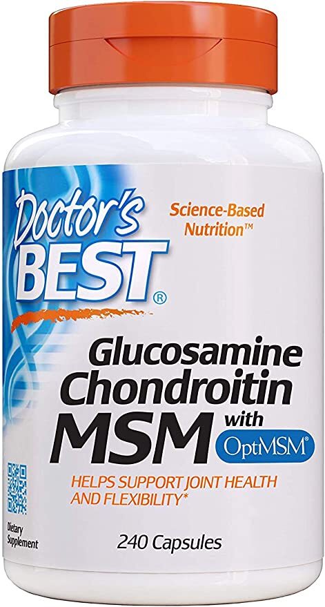 

Набор добавок МСМ Doctor's Best, 2 упаковки, 240 капсул