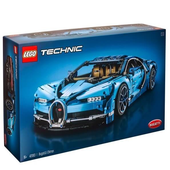 Конструктор Bugatti Chiron 42083 LEGO Technic конструктор lego bugatti bolide синий 905 деталей