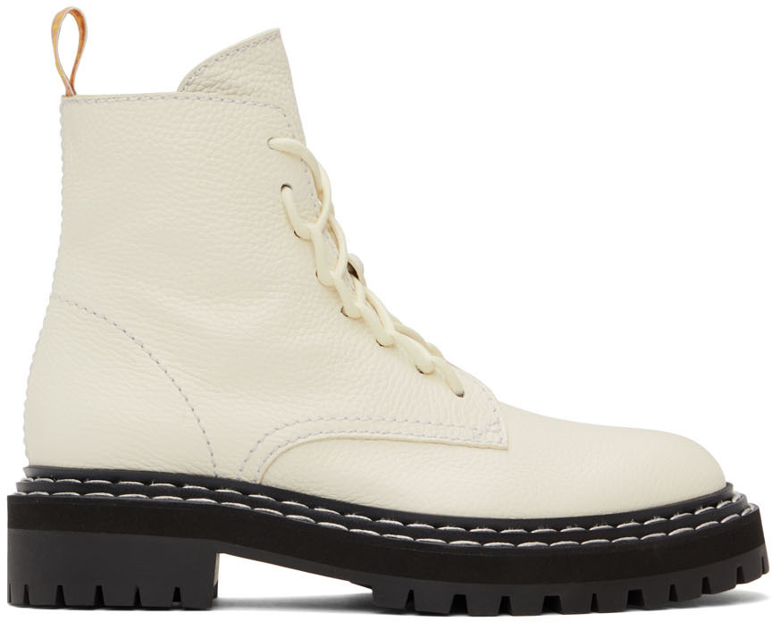 

Армейские ботинки Off-White Lug Sole Proenza Schouler