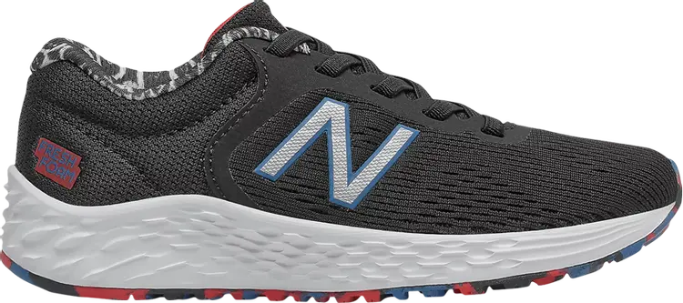 

Лимитированные кроссовки New Balance Arishi v2 Little Kid 'Black Oxygen Blue', черный