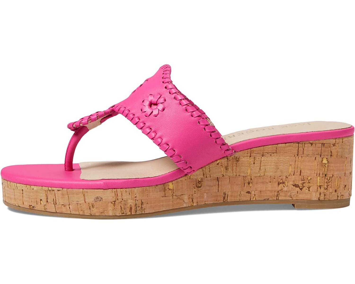 

Туфли на каблуках Jacks Mid Wedge Cork Jack Rogers, пурпурный