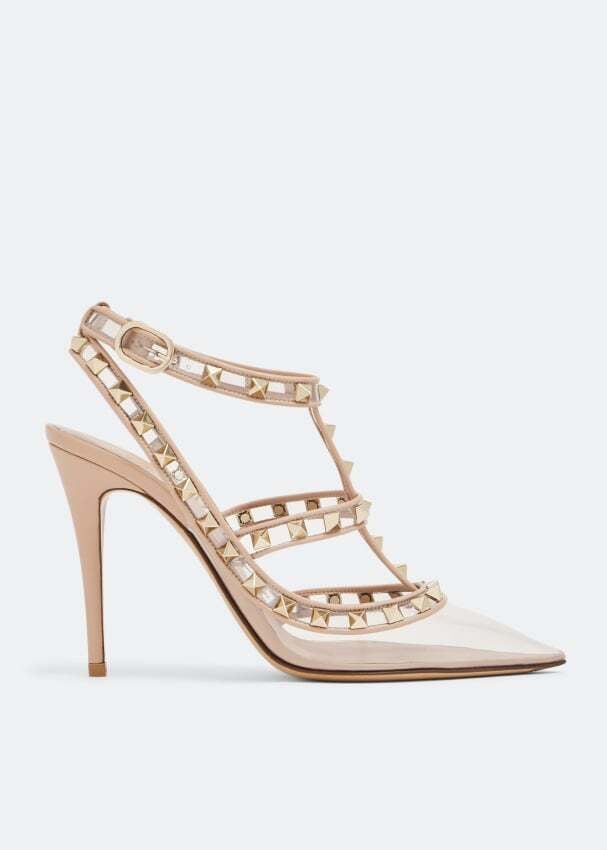 

Туфли VALENTINO GARAVANI Rockstud pumps, розовый