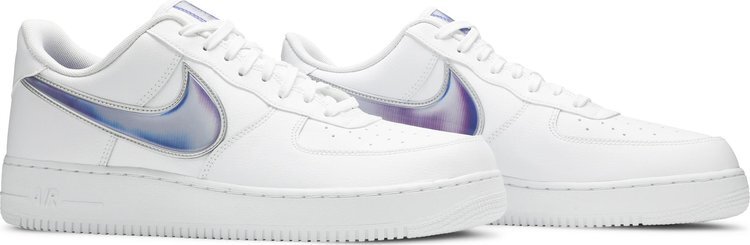 Air force 1 low oversized swoosh white hotsell racer blue