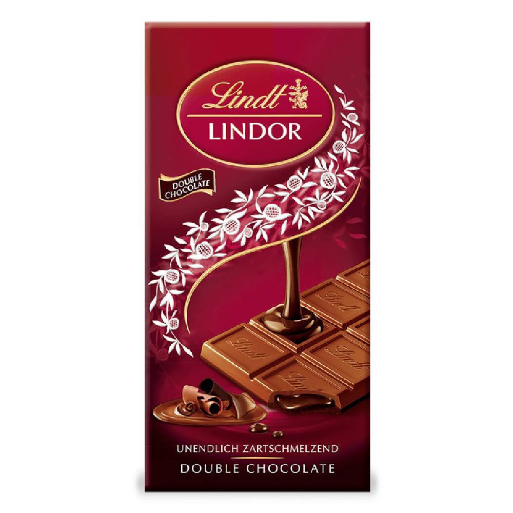

Шоколад Lindt Lindor, двойной шоколад, 100г