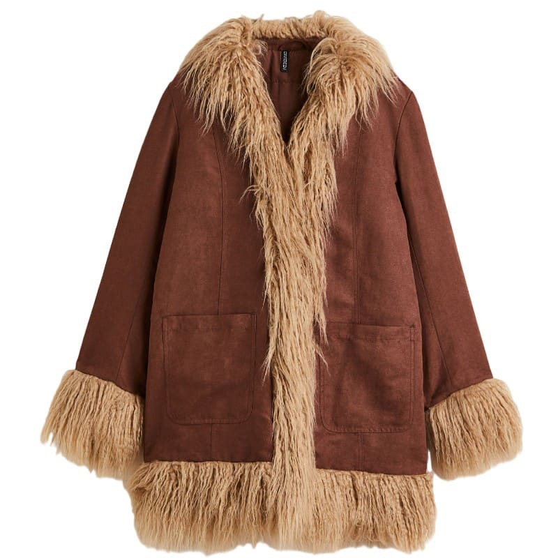 

Пальто H&M, темно-коричневый