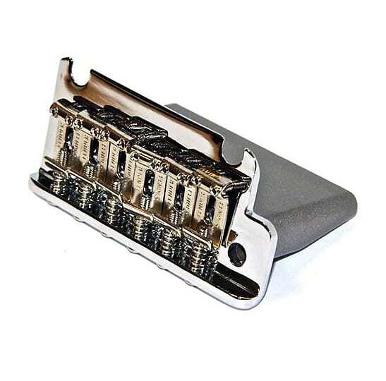 

Подлинный мост Fender USA American Std Strat CHROME 2 Pivot Block, 0075091000 007-5091-000