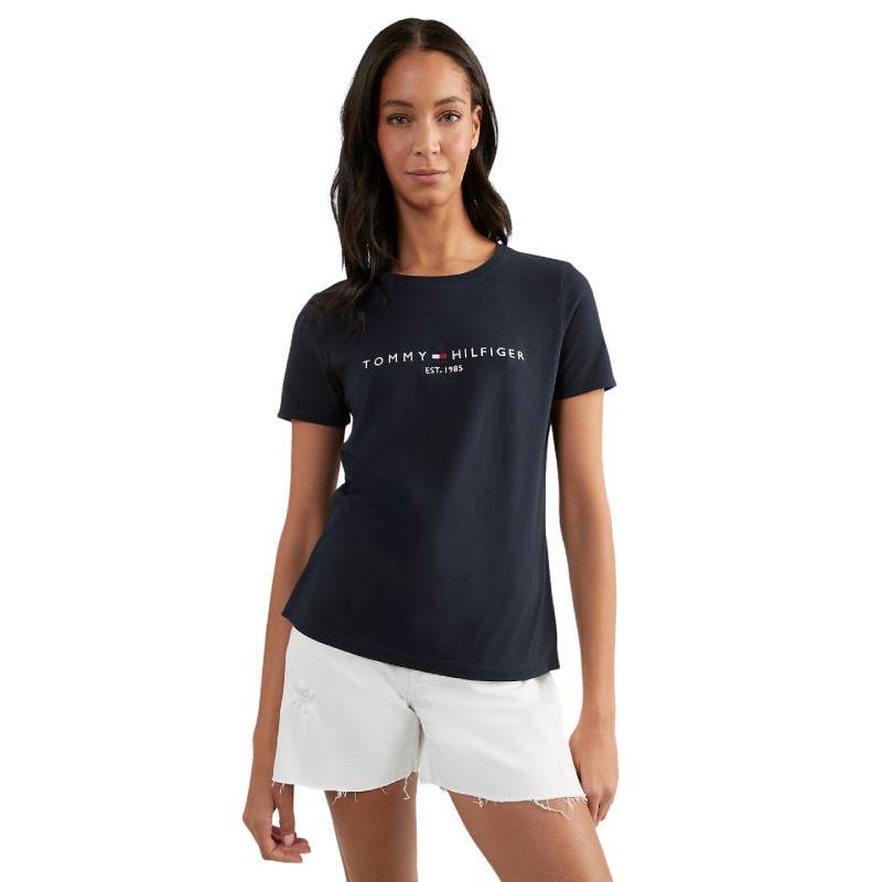 

Футболка Tommy Hilfiger Logo, темно-синий