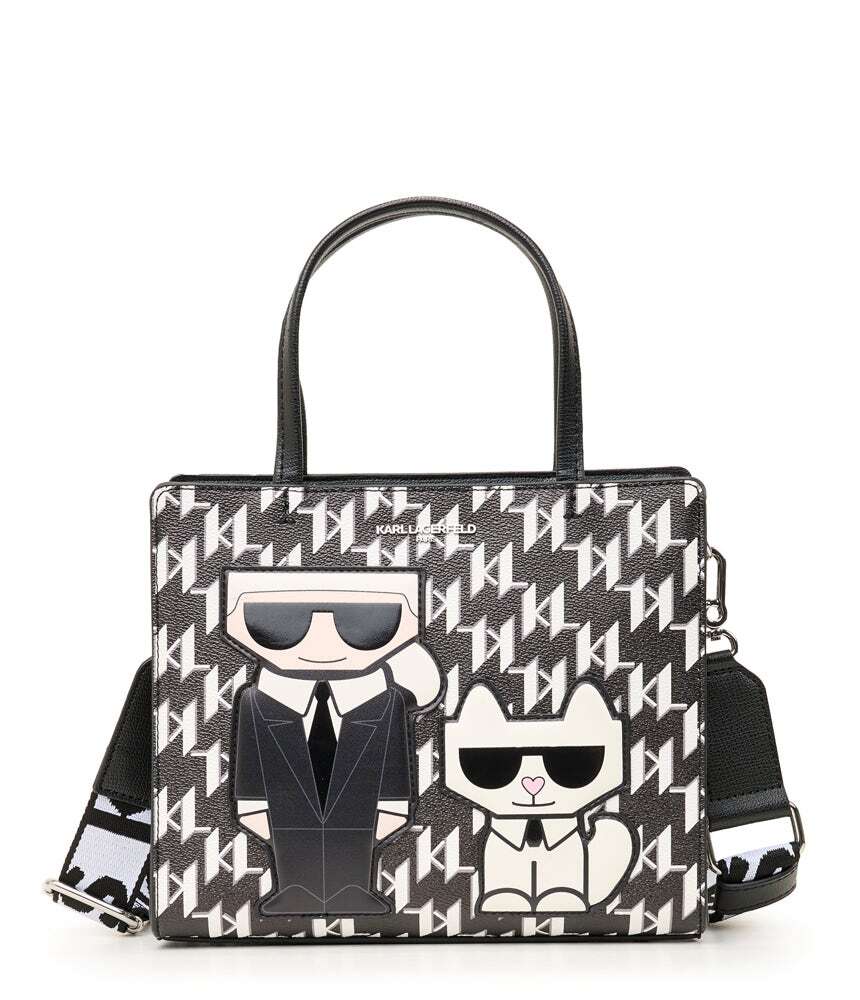 

Сумка maybelle karl duo с двумя ручками Karl Lagerfeld, черный