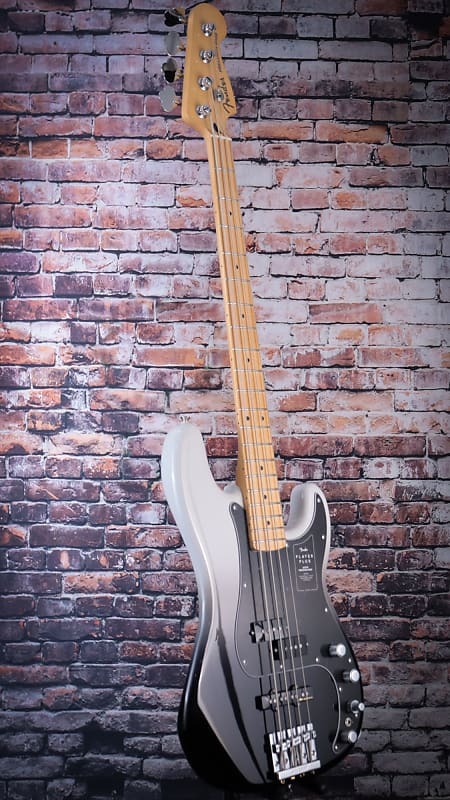 

Бас-гитара Fender Player Plus Precision | Серебряный дым Precision Bass