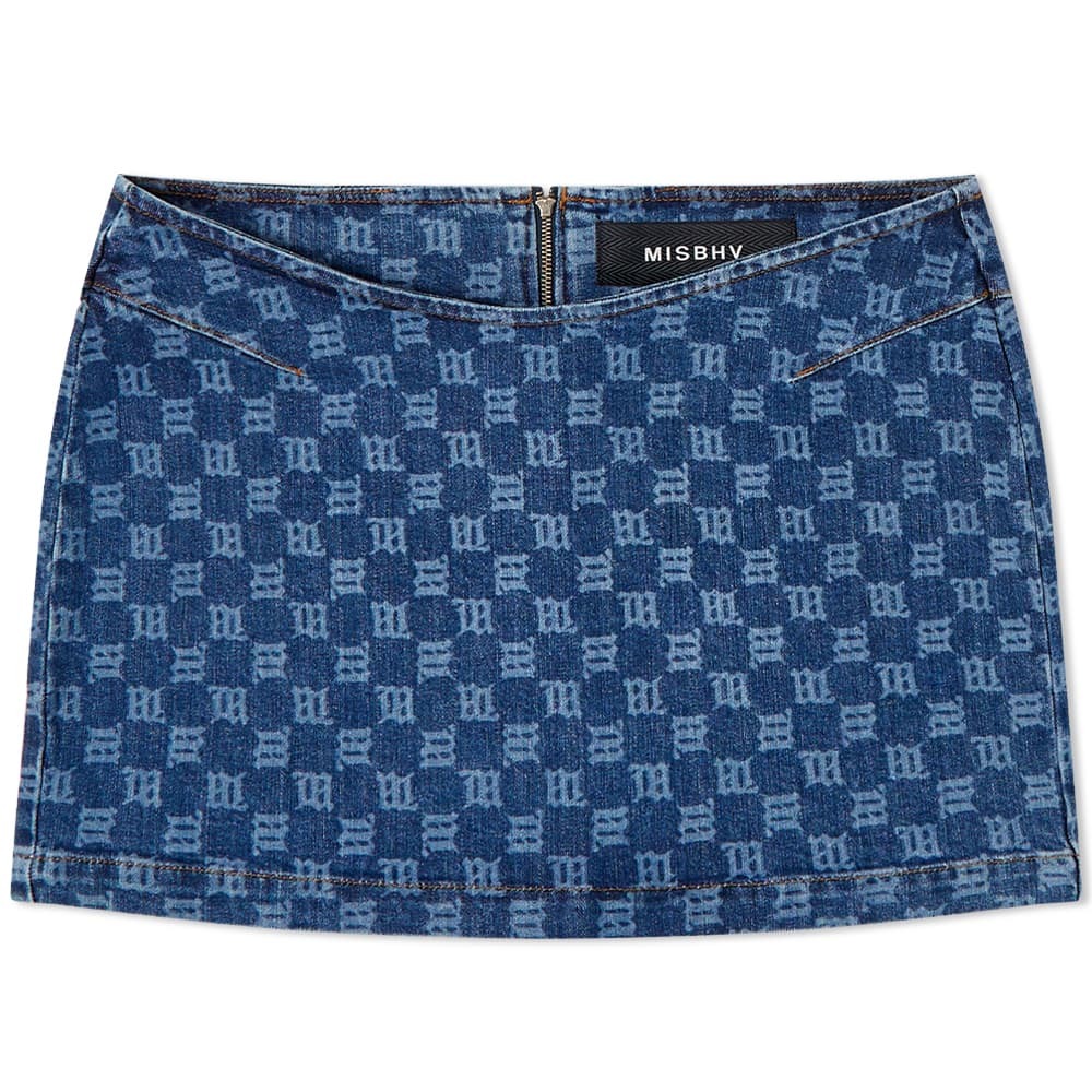 

Юбка MISBHV Monogram Denim Mini Skirt