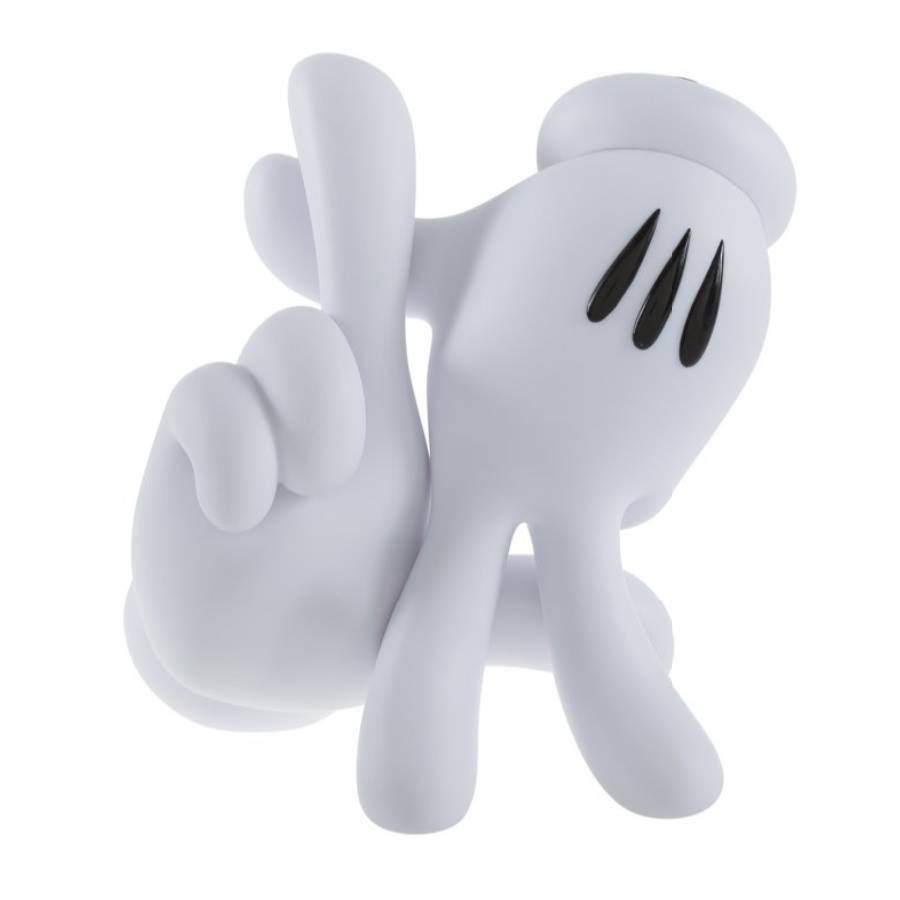 

Фигурка Slick LA Hands OG Edition Vinyl Figure, белый/черный