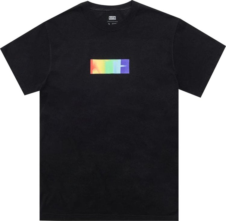 Футболка Kith Pride T-Shirt Black 'Black', черный - фото