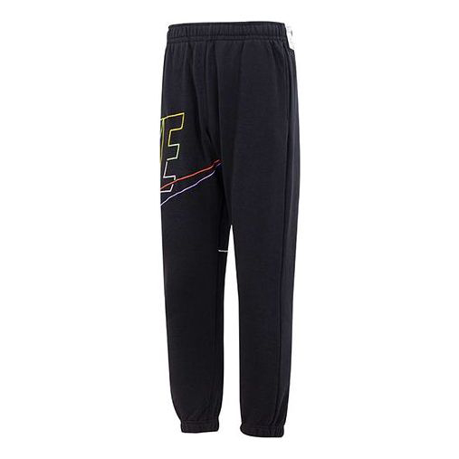 Спортивные брюки Nike Fleece Club+ Pants DX0548-010, черный цена и фото