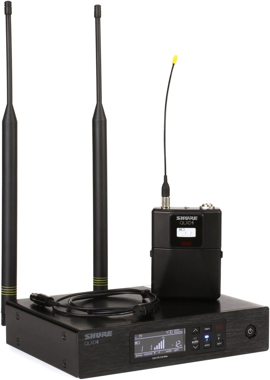 

Беспроводная петличная микрофонная система Shure QLXD14/85 — диапазон G50