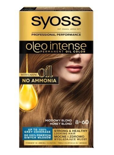 

Syoss Oleo Intense 8-60 краска для волос, 1 шт.