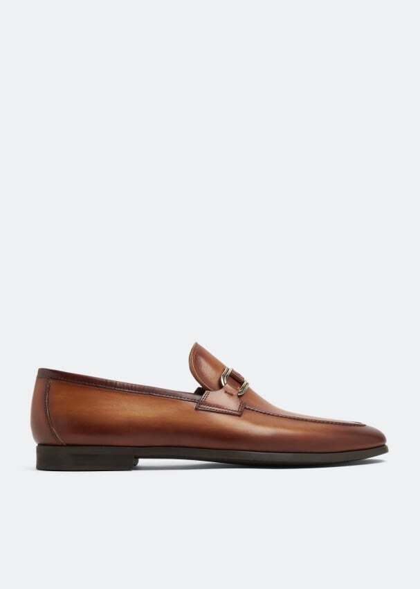 

Лоферы Magnanni Leather, коричневый