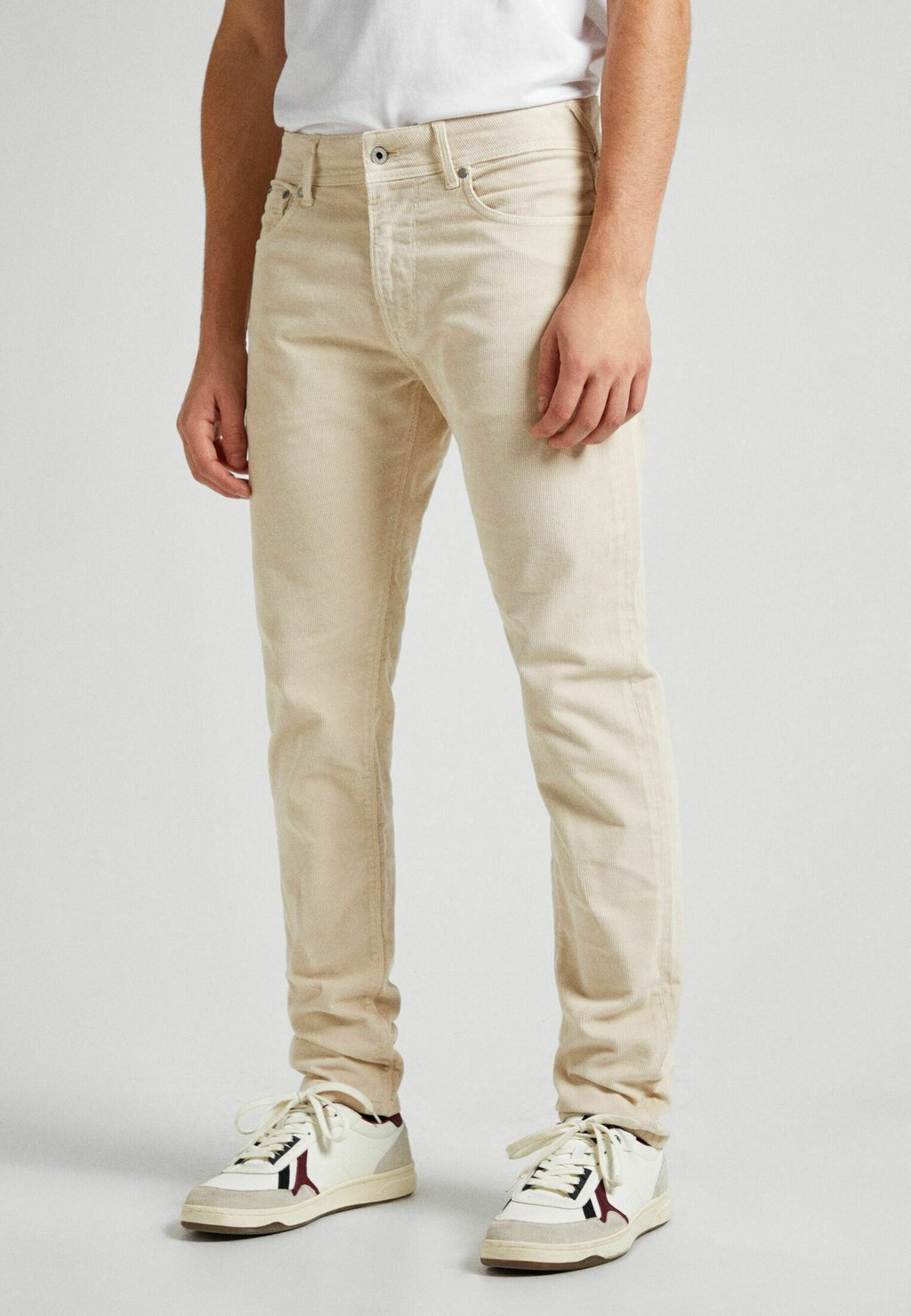 

Брюки Stanley Pepe Jeans, цвет sand beige