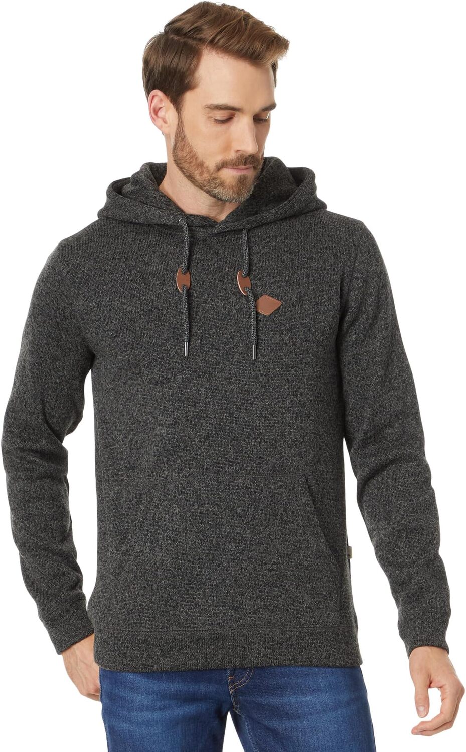 

Толстовка с капюшоном Keller Quiksilver, цвет Dark Grey Heather