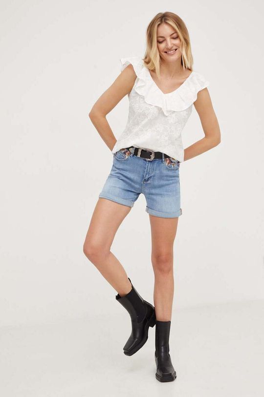 

Хлопковая блузка Answear Lab, белый