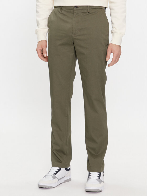

Узкие брюки чиносы Tommy Hilfiger, хаки