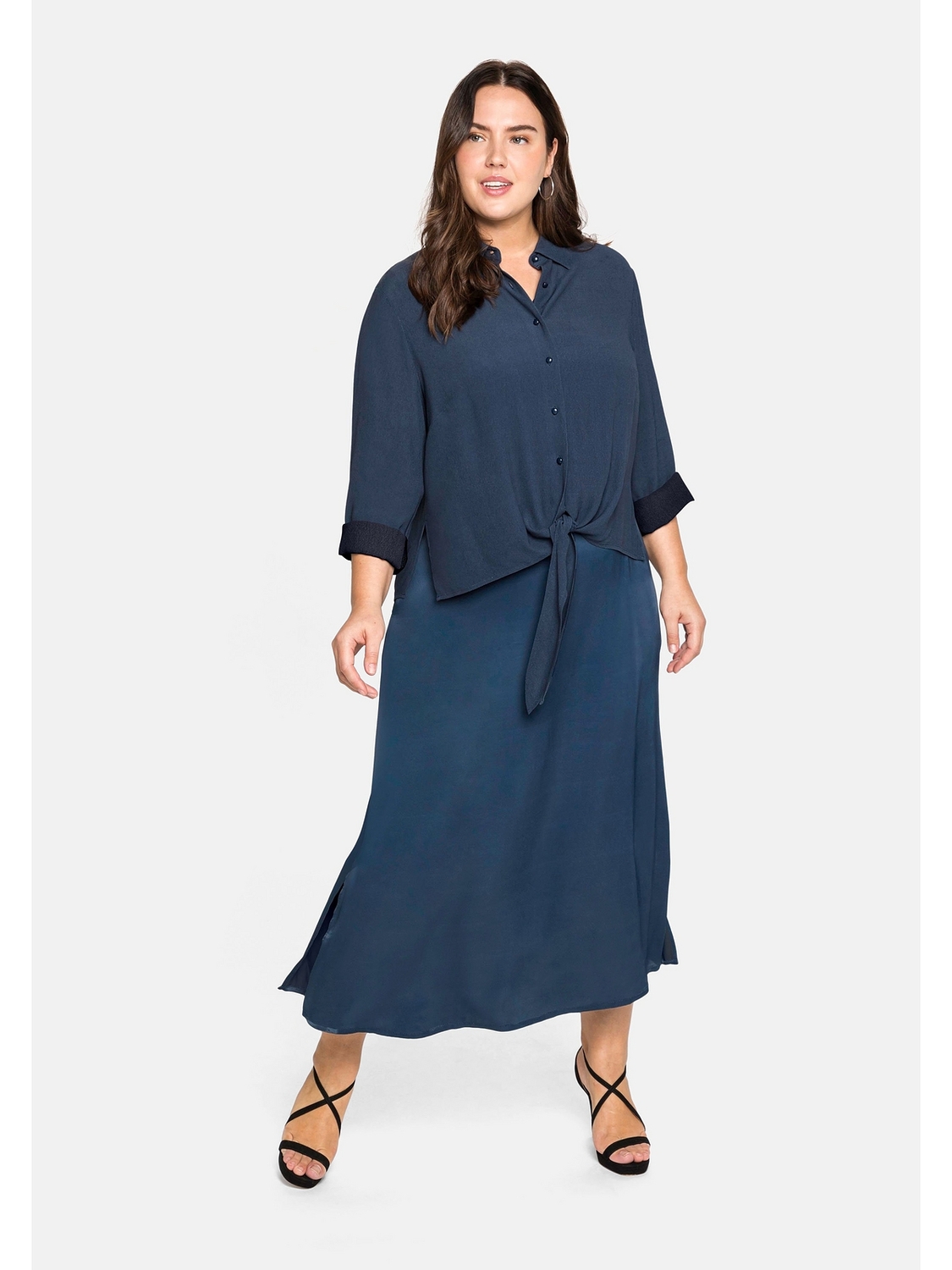 

Платье sheego Maxi, ночной синий