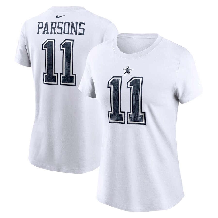 

Футболка с именем и номером Nike Dallas Cowboys, белый