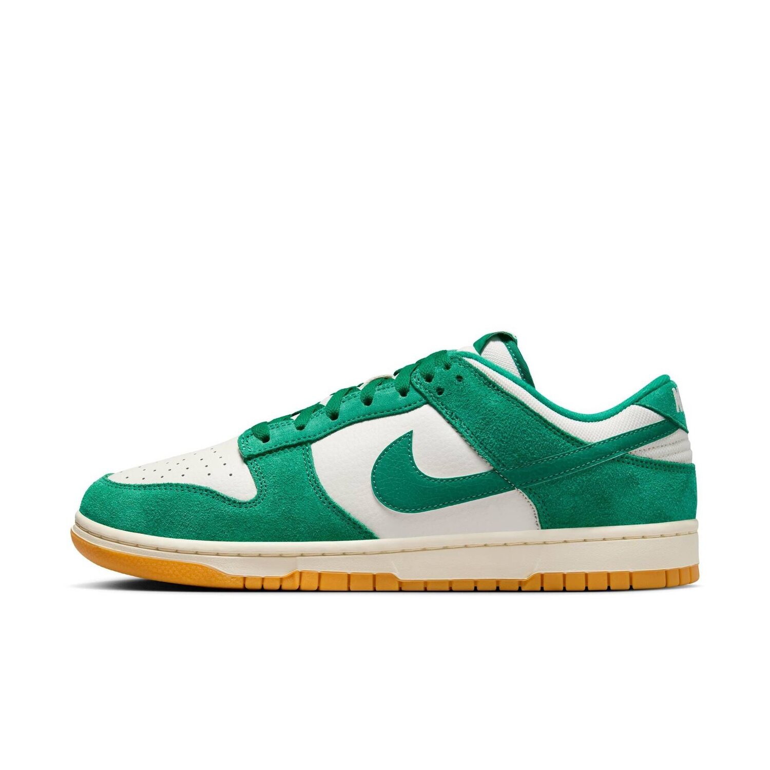 

Кроссовки Nike Dunk Low замшевые Nike Sportswear, зеленый
