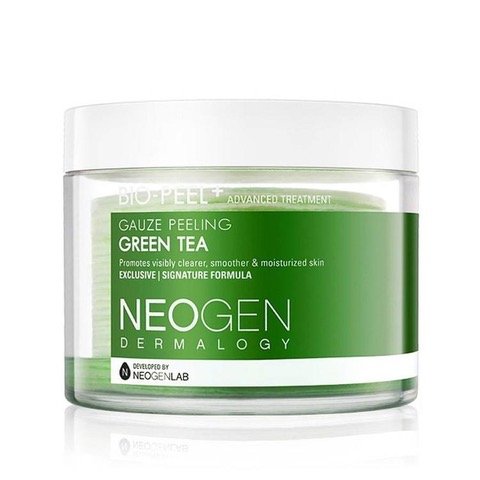 Шт. Neogen, Dermalogy Bio-peel Peeling Gauze Green Tea, 30 отшелушивающие диски для лица neogen green tea moist gauze peeling 30 шт