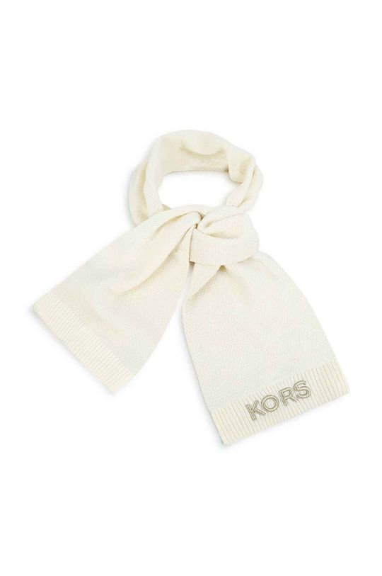 

Детский шарф Michael Kors из смесовой шерсти, бежевый