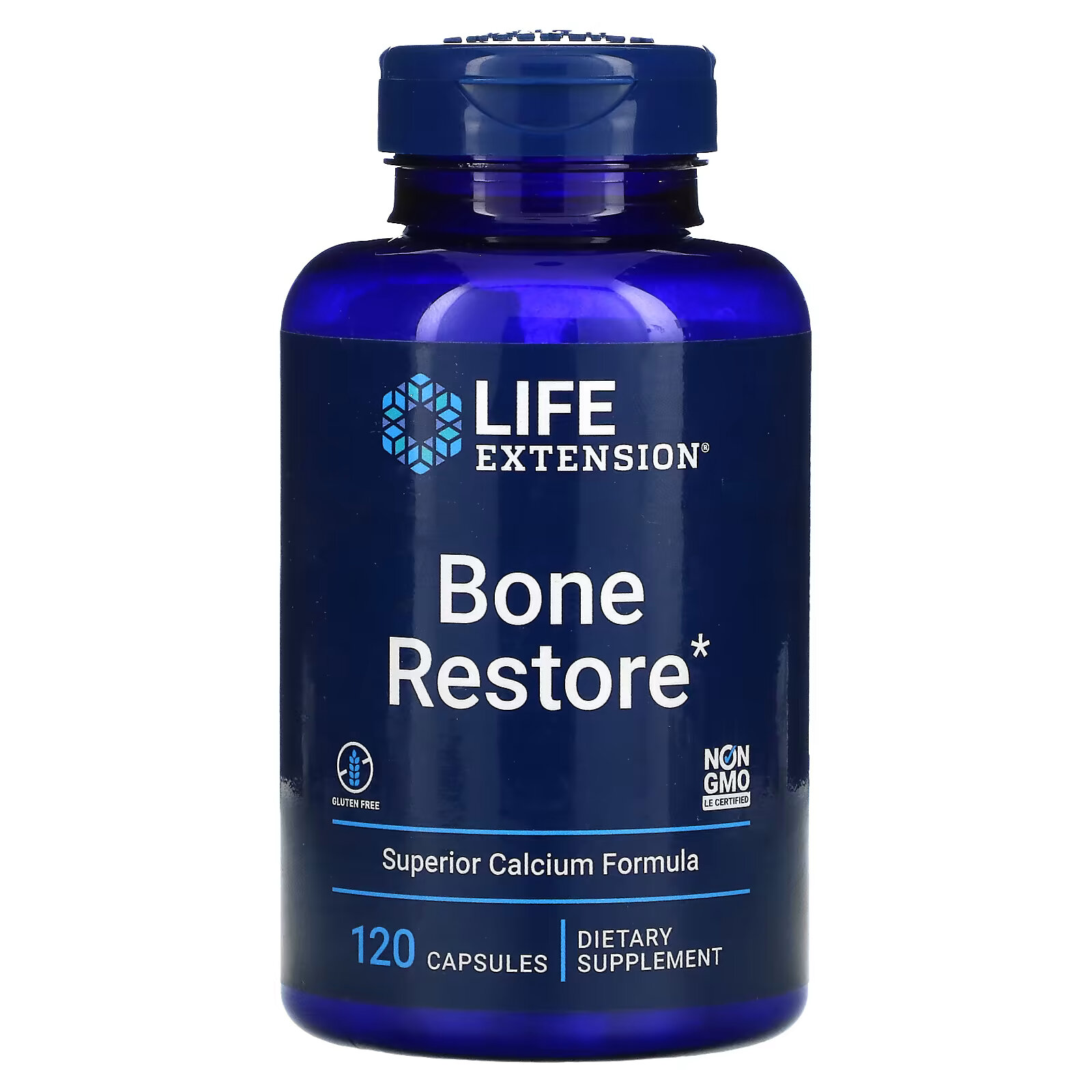 Life Extension, Bone Restore, 120 капсул фотографии