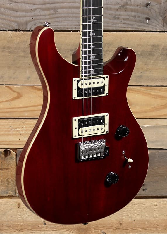 

PRS SE Standard 24 Электрогитара Vintage Cherry с чехлом PRS SE 24 Electric Guitar Cherry w/ Gigbag