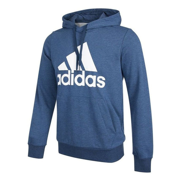 

Толстовка Adidas Bl Ft Hd Logo Printing Sports Knit Pullover Navy Blue, Синий