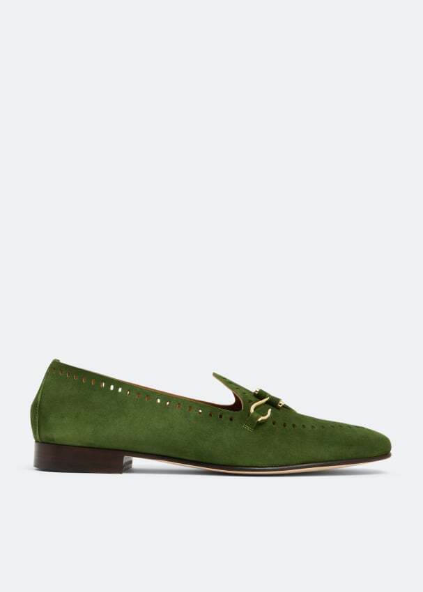 

Лоферы EDHÈN Comporta loafers, зеленый