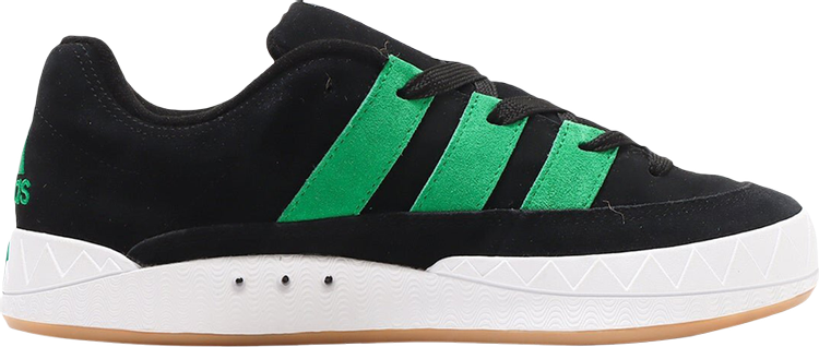 Кроссовки Adidas XLARGE x atmos x Adimatic 'Black Green', черный - фото