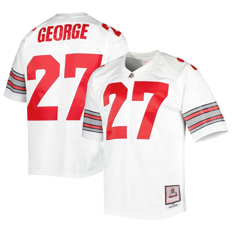 

Джерси Mitchell & Ness Ohio State Buckeyes, белый