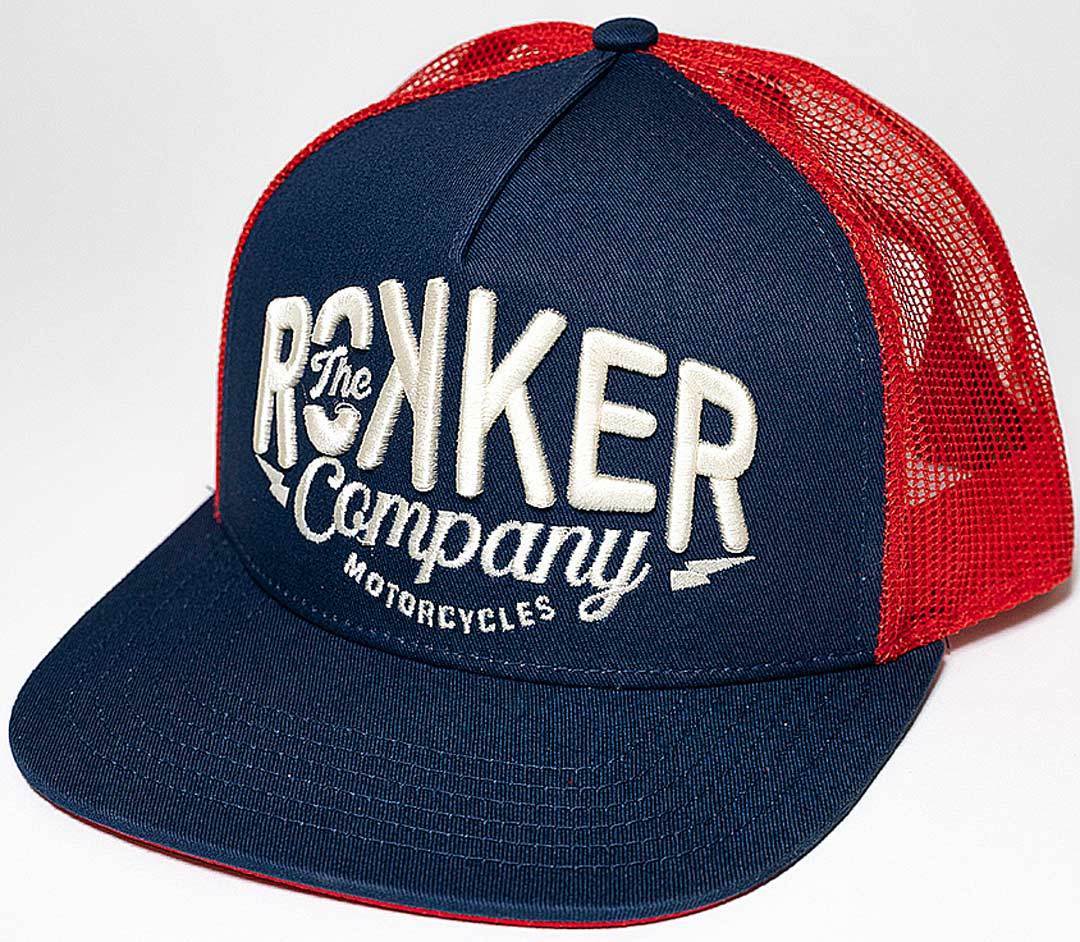 Кепка Rokker Snapback Trucker, синий/красный