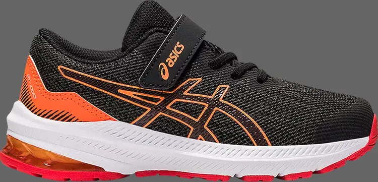 

Кроссовки gt 1000 11 ps 'graphite grey fiery red' Asics, серый