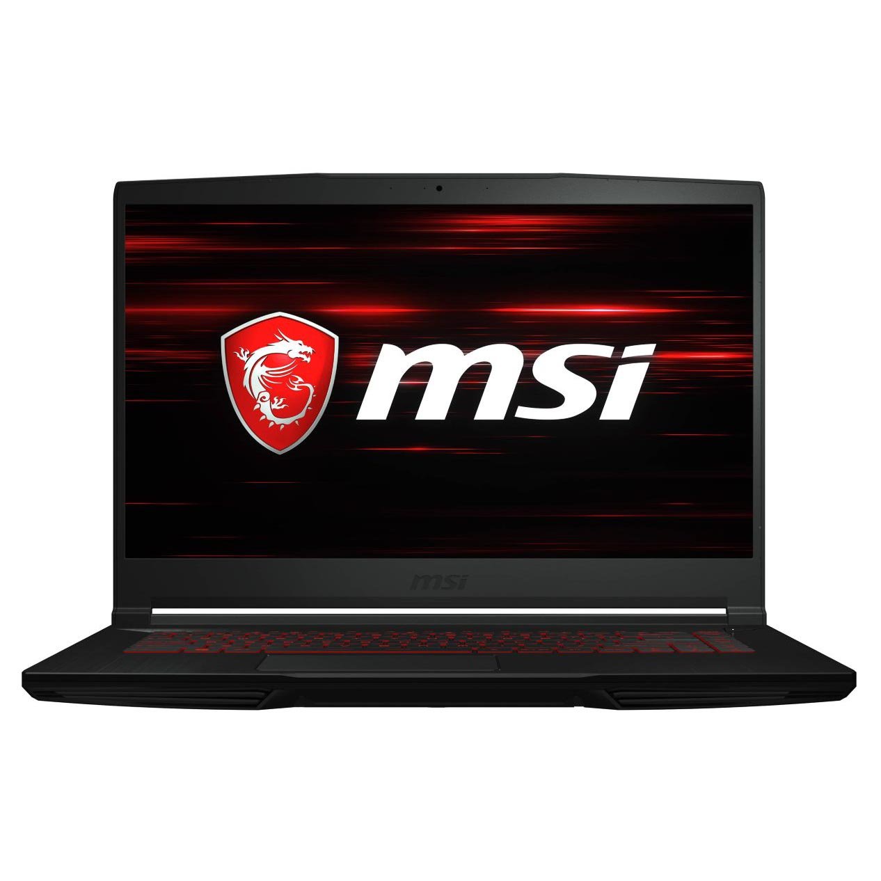 Игровой ноутбук MSI GF63 11SC, 15.6'', 16 ГБ/512 ГБ, i7-11800H, GTX 1650, черный, английская клавиатура - фото