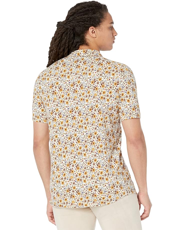 Рубашка BENSON Grace Bay Jersey Knit Shirt, цвет Yellow Flowers