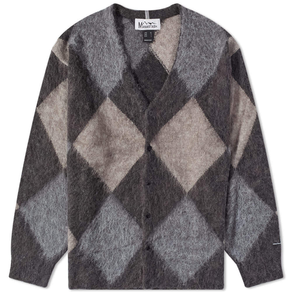 

Джемпер Manastash Aberdeen Argyle Cardigan, Серый