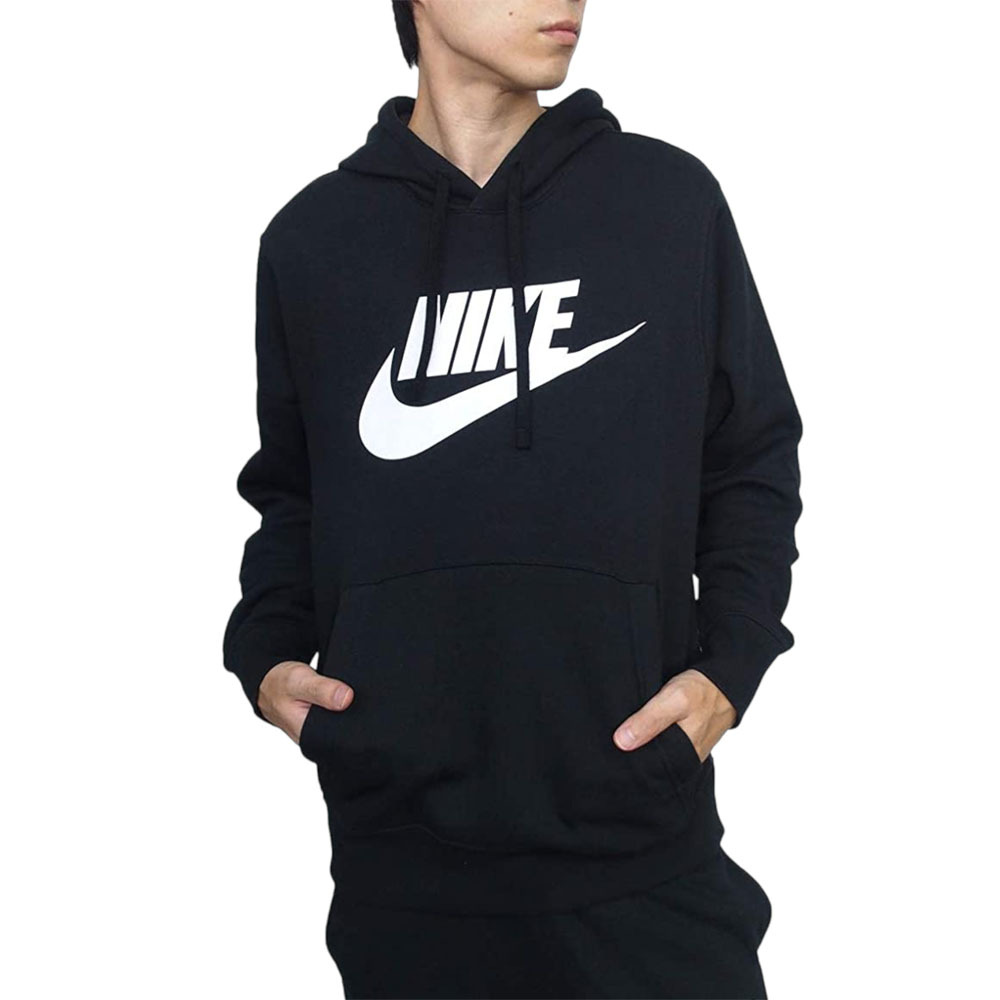 

Толстовка Nike Club Fleece Printing, черный