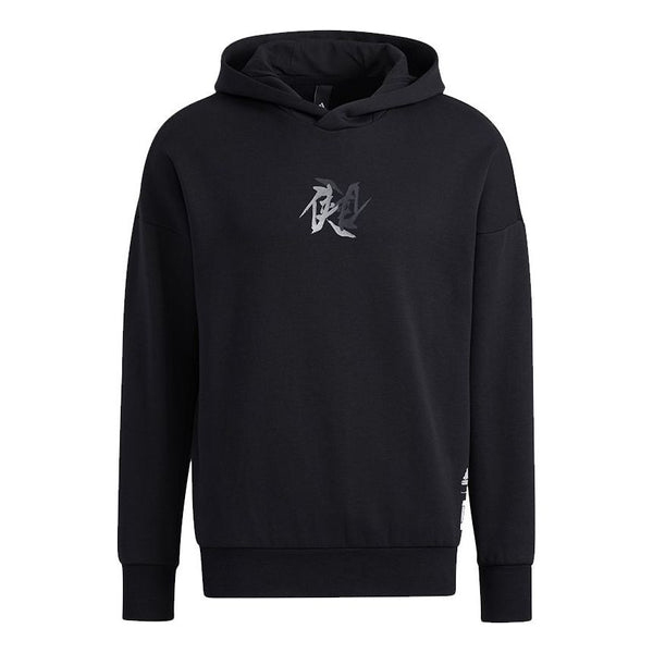 

Толстовка Adidas Wj Swt Hood Martial Arts Series Printing Sports Black, Черный