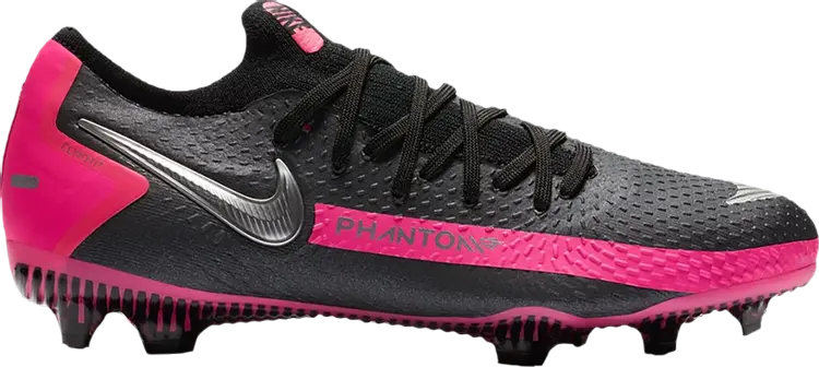 

Бутсы Nike Phantom GT Pro FG GS 'Black Pink Blast', черный