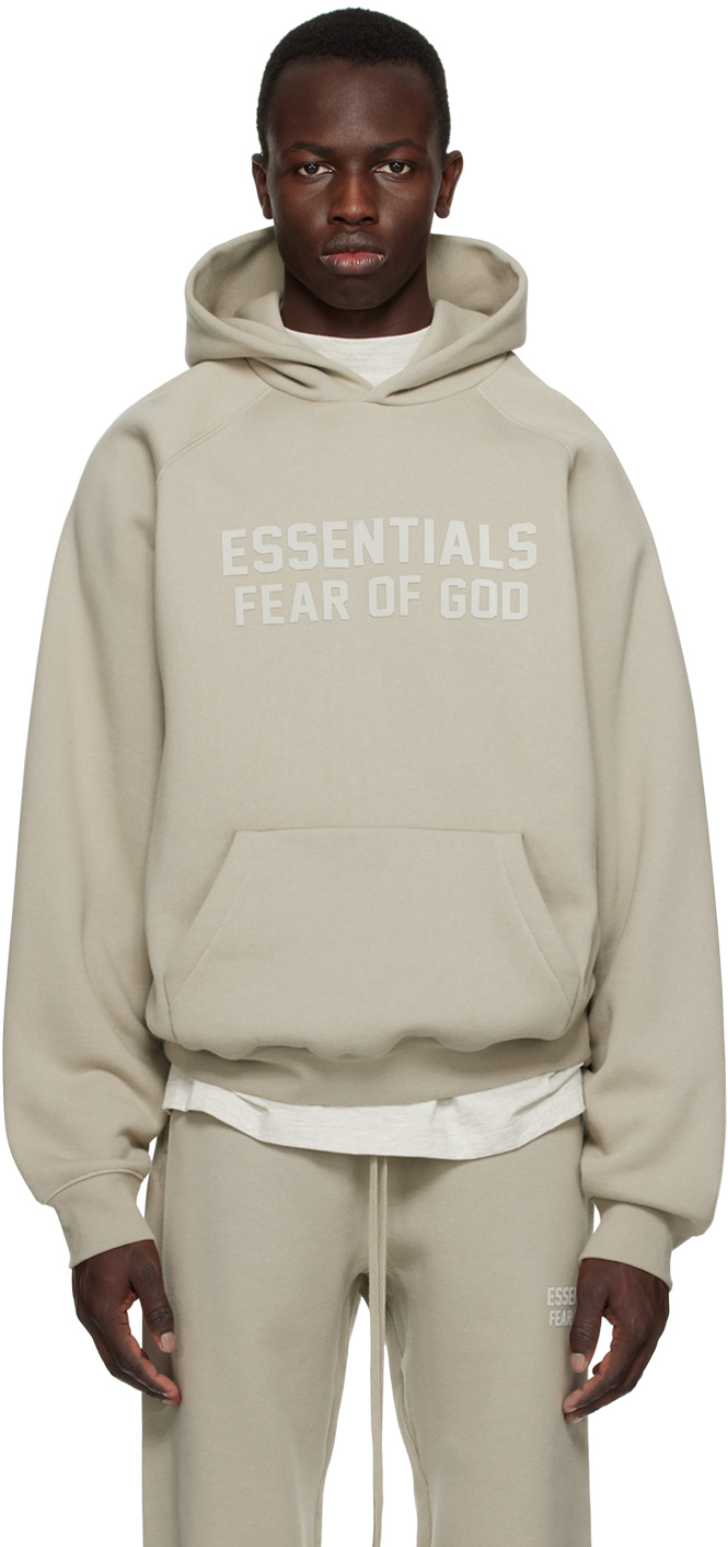 

Серый худи реглан Essentials