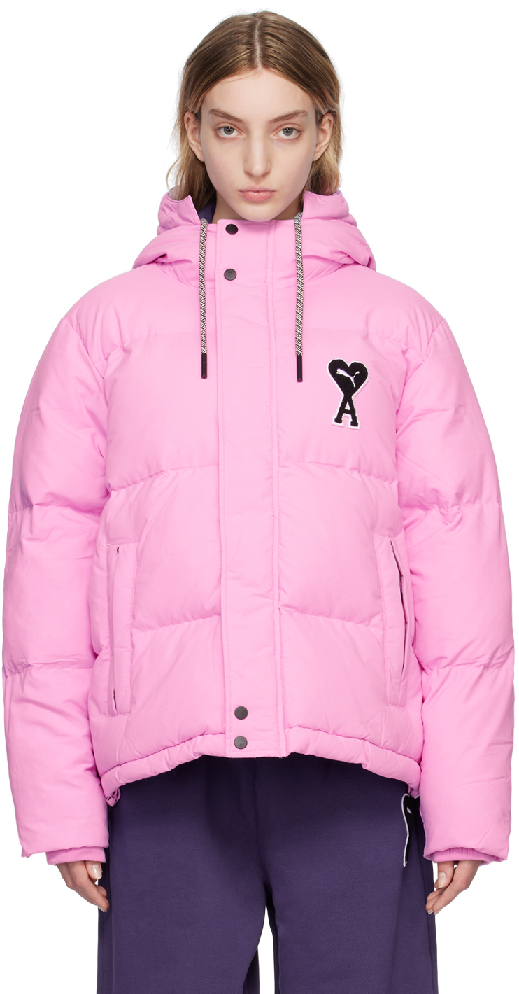 

Фиолетовый пуховик Puma Edition AMI Alexandre Mattiussi
