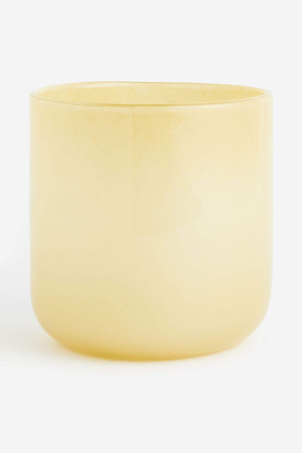 

Кашпо для растений H&M Home Glass Plant, светло-желтый